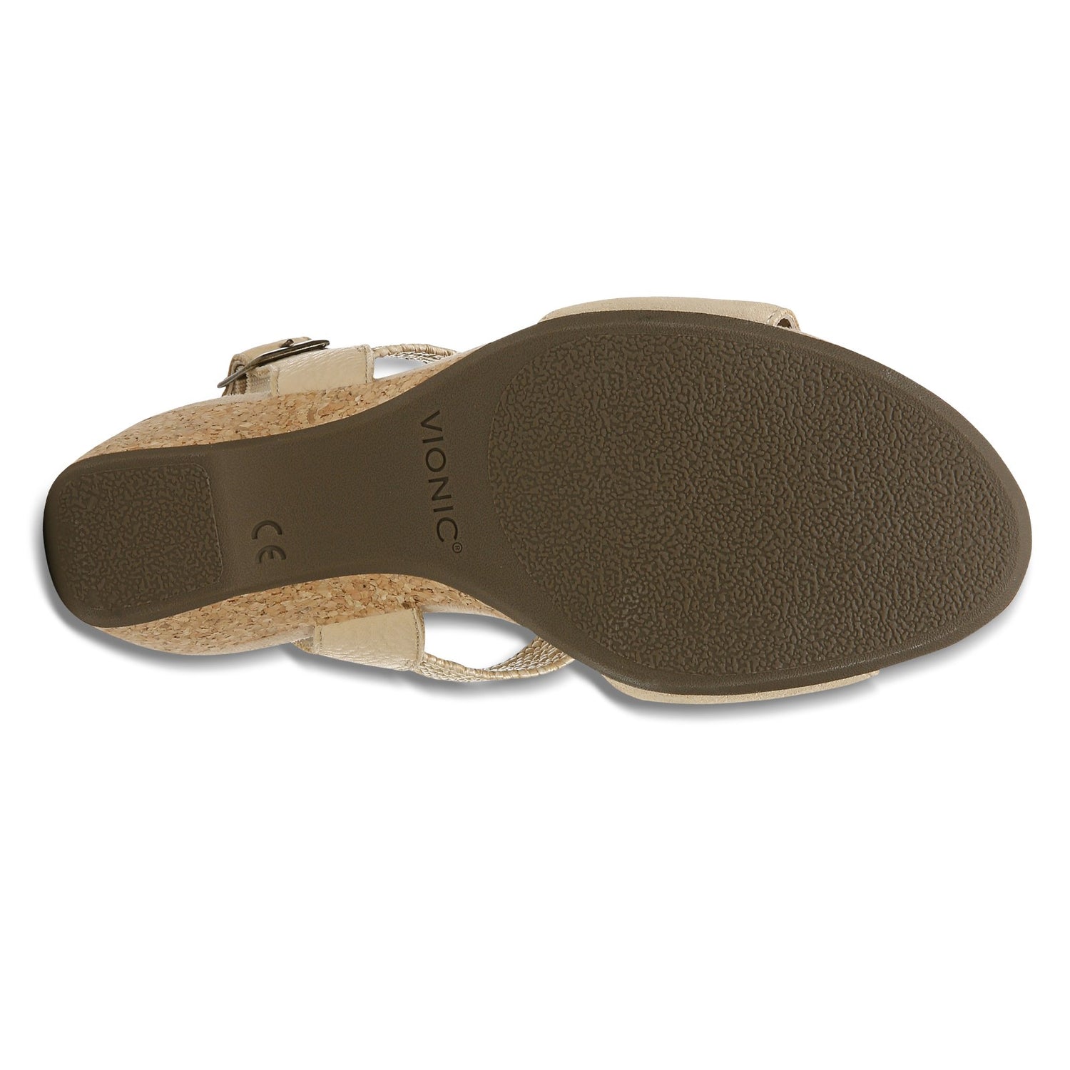 Peltz Shoes  Women's Vionic Kaytie Sandal SEMOLINA H9647L1250