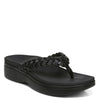Peltz Shoes  Women's Vionic Kenji Sandal BLACK H9680S1001