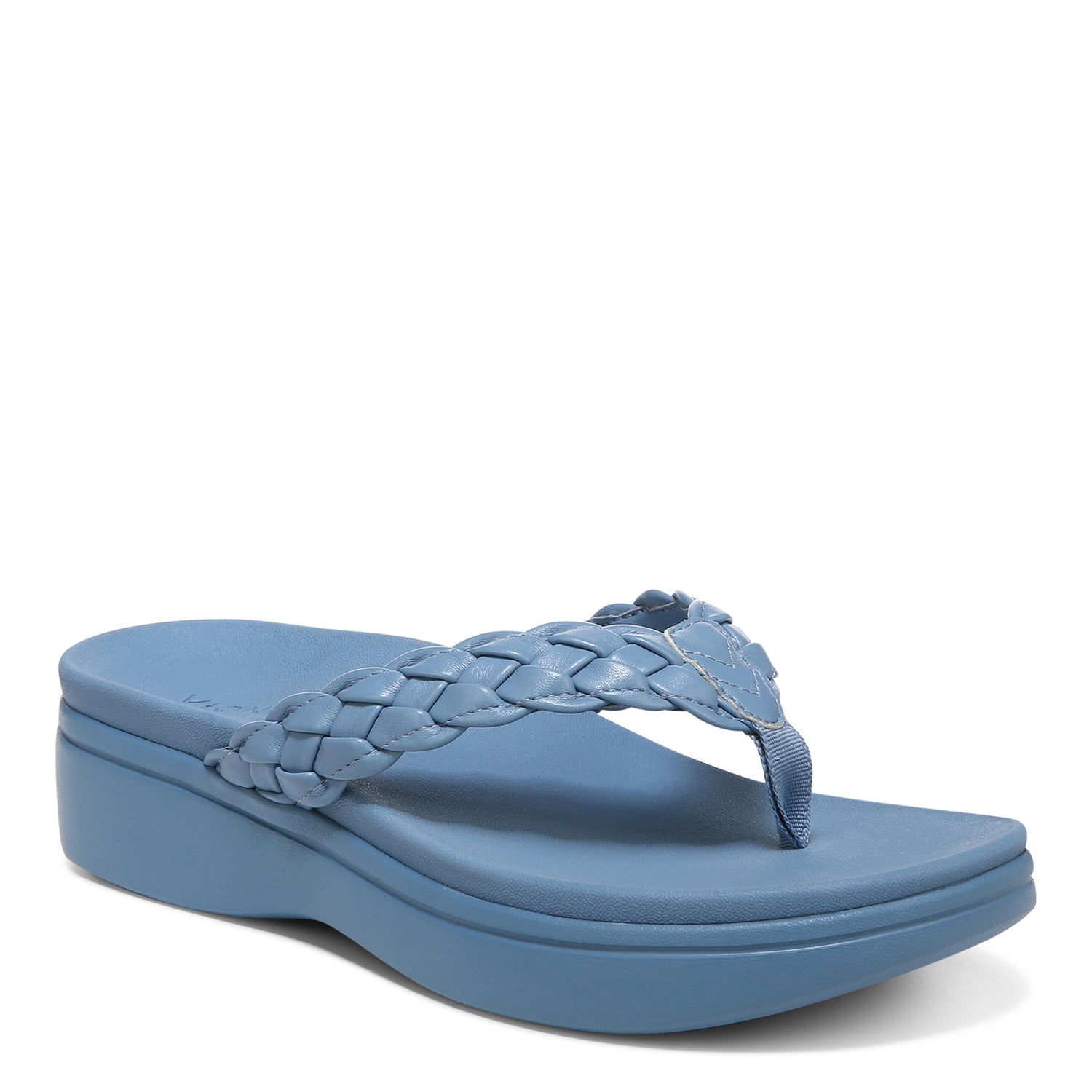 Peltz Shoes  Women's Vionic Kenji Sandal BLUE H9680S1401