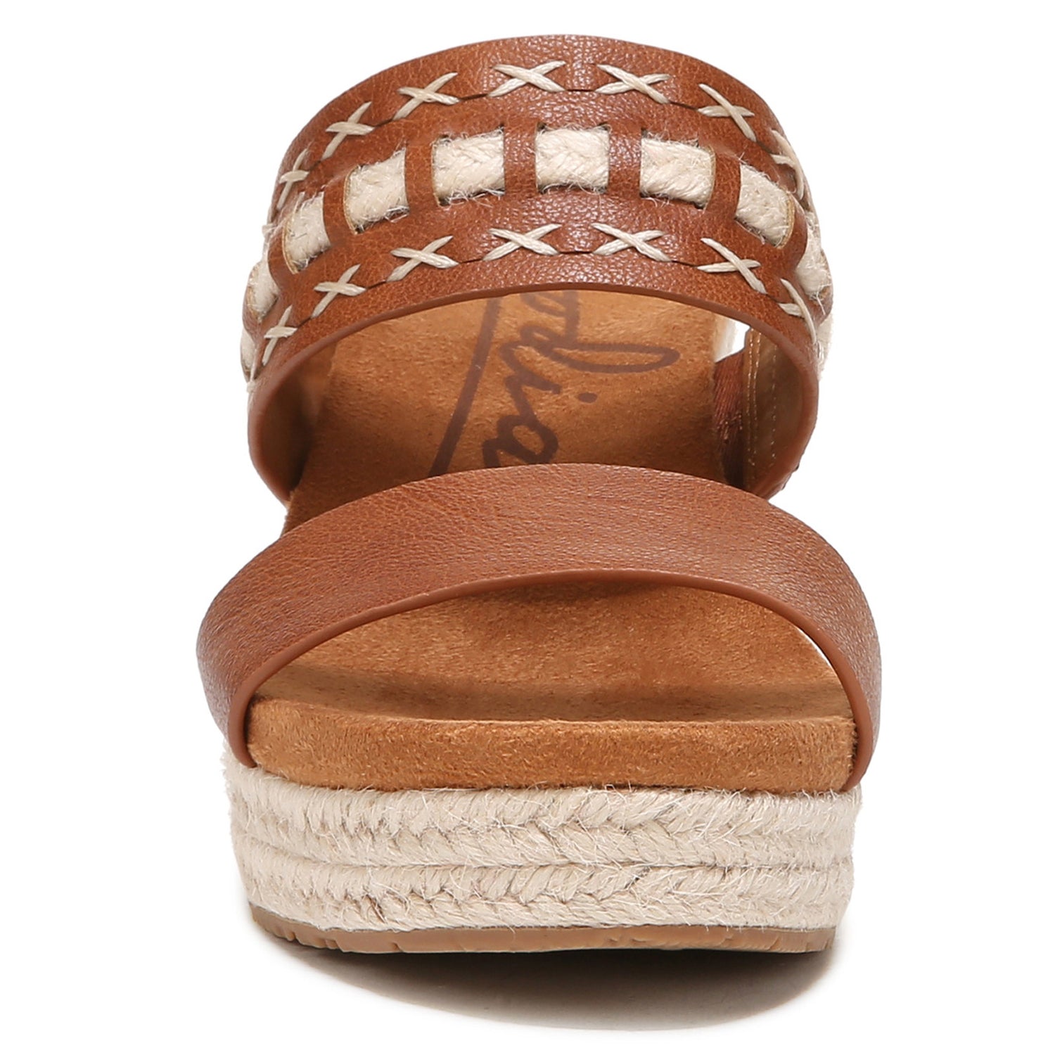 Peltz Shoes  Women's Zodiac Poppy Sandal COGNAC H9701S1201