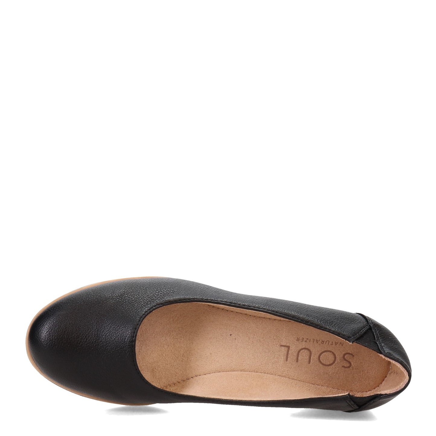 Peltz Shoes  Women's SOUL Naturalizer Idea Ballet Flat BLACK H9773S0001