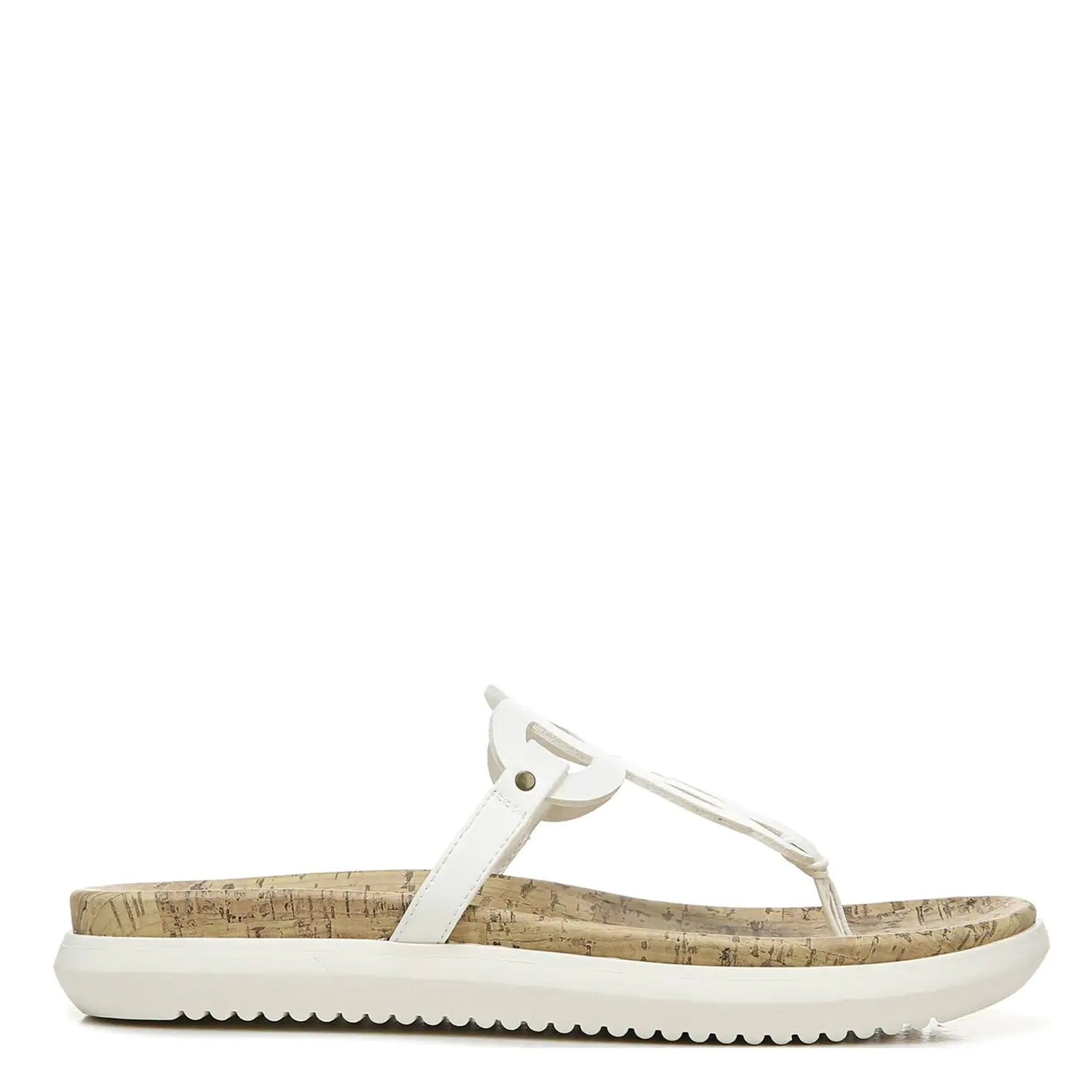 Peltz Shoes  Women's Soul Naturalizer Janice Sandal WHITE H9775S2100