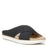 Peltz Shoes  Women's Soul Naturalizer Jessa Sandal BLK SMOOTH H9776S0001
