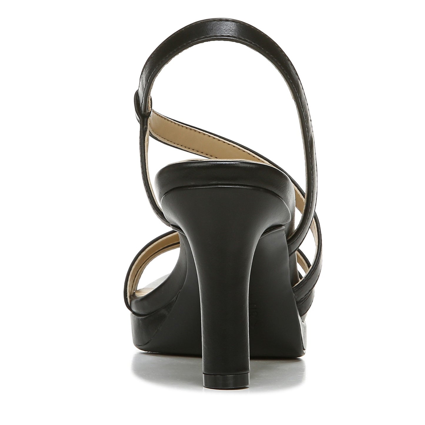 Peltz Shoes  Women's Naturalizer Brenta Strappy Sandal BLACK H9892S0002