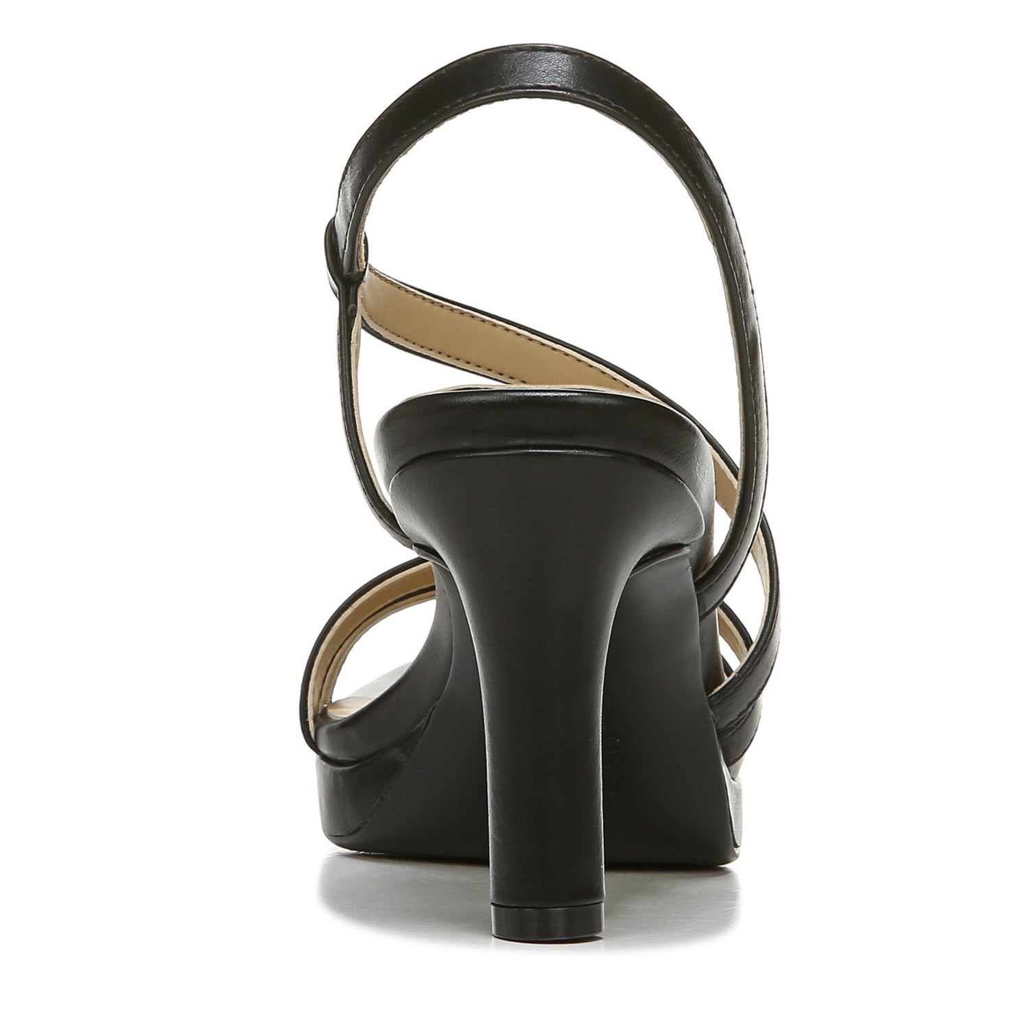 Peltz Shoes  Women's Naturalizer Brenta Strappy Sandal BLACK H9892S0002