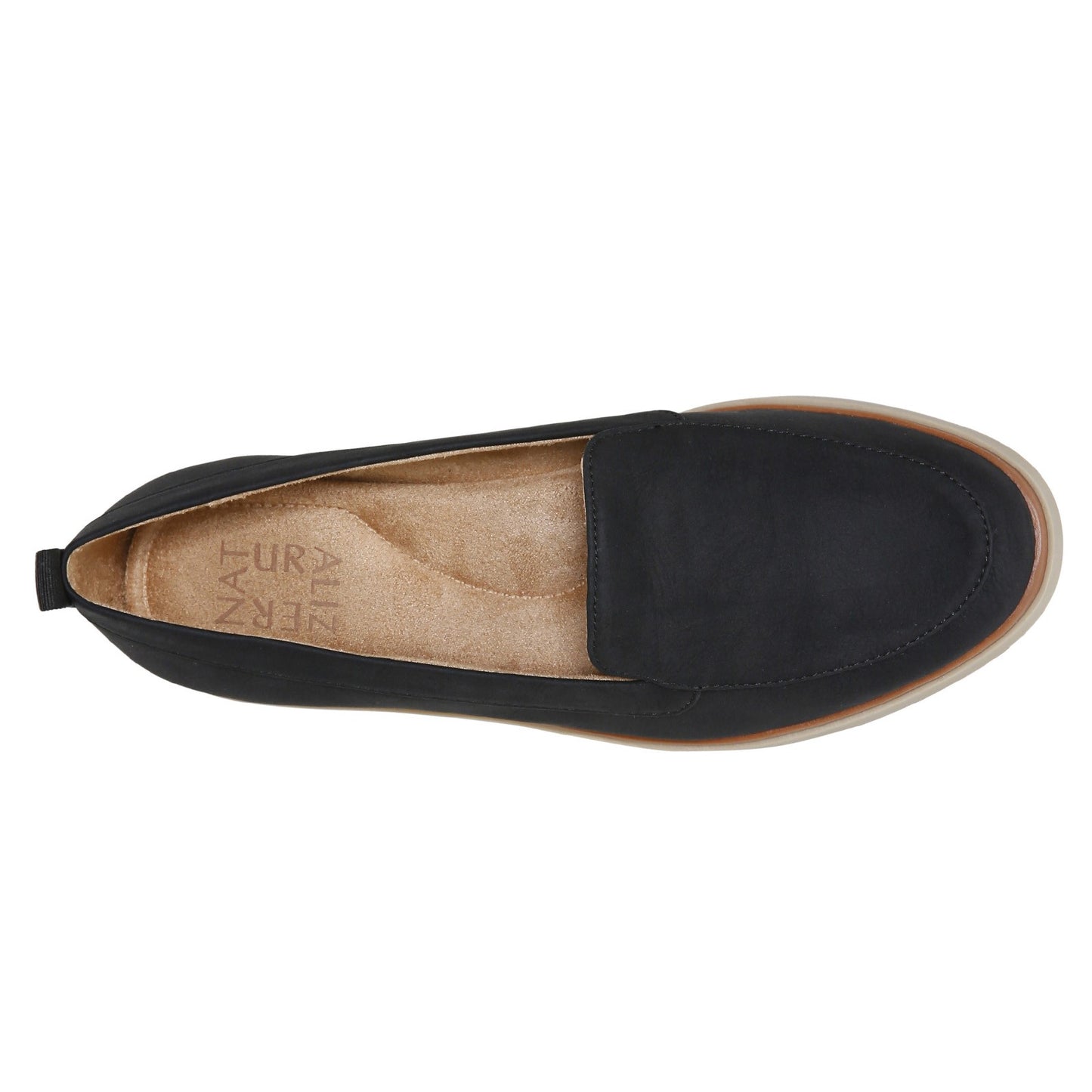 Peltz Shoes  Women's Naturalizer Annie Loafer BLACK H9898S2001