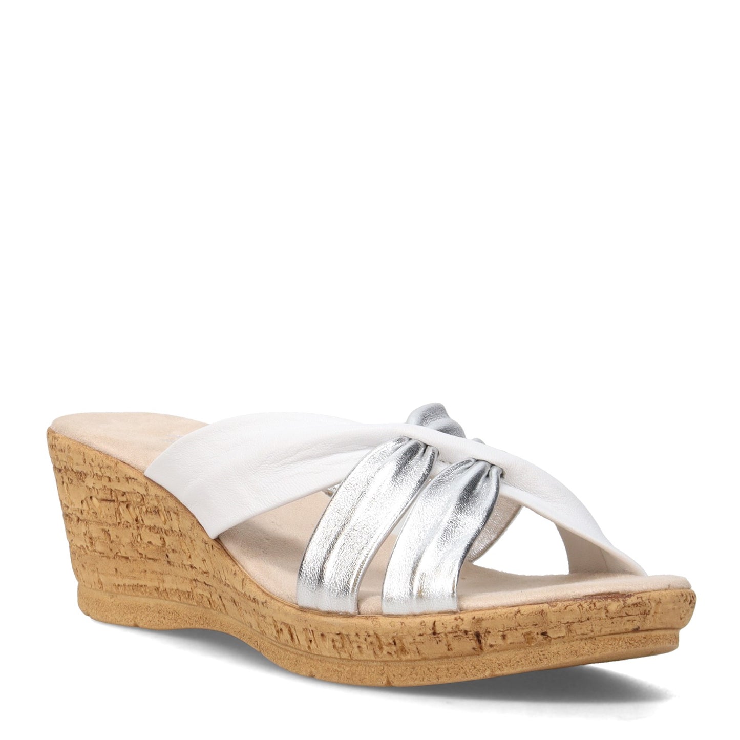 Womens Onex, Women'S Onex, White Silver Wom Sand – Peltz Shoes
