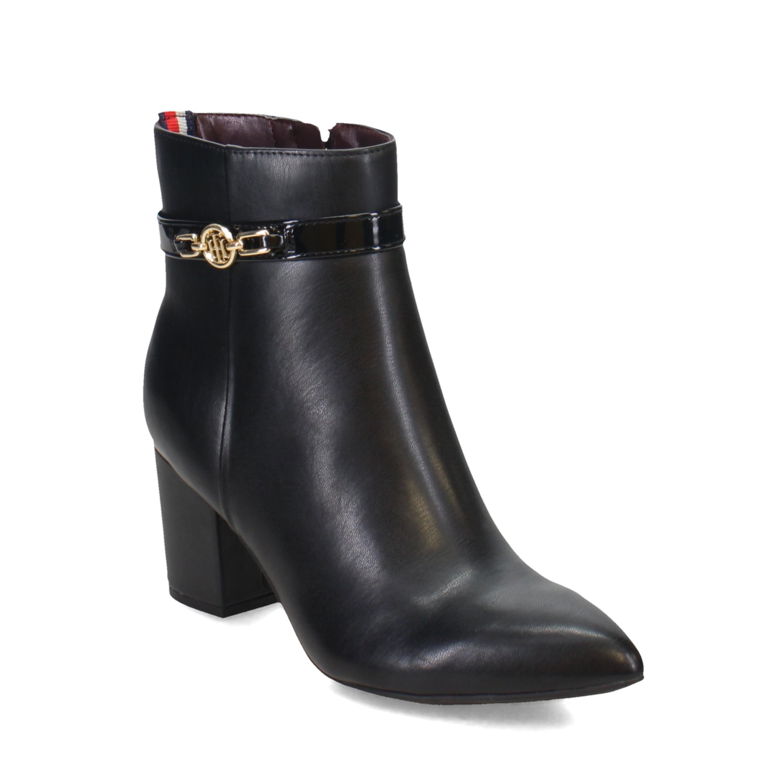 Peltz Shoes  Women's Tommy Hilfiger Hatly Boot BLACK HATLY-BLK01