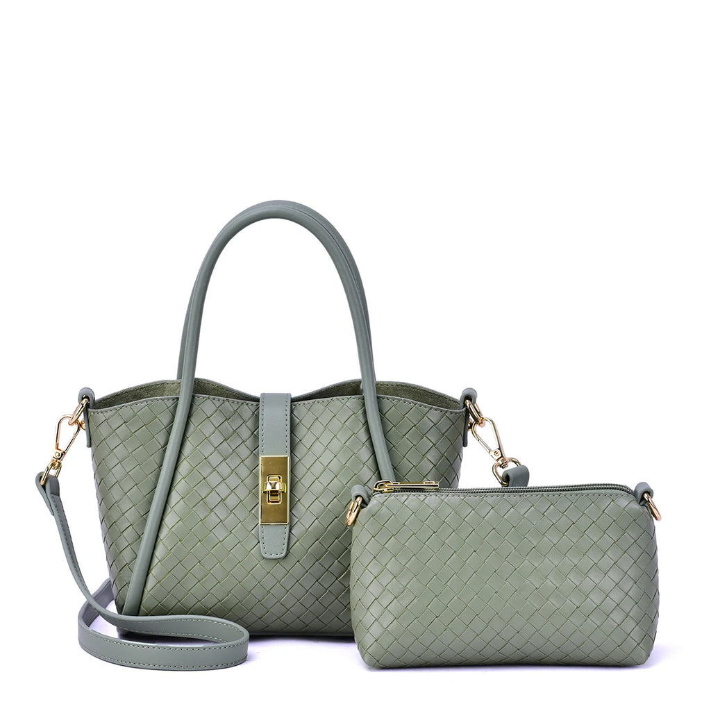 Women's Mellow World, Michelle Woven Embossed Crossbody