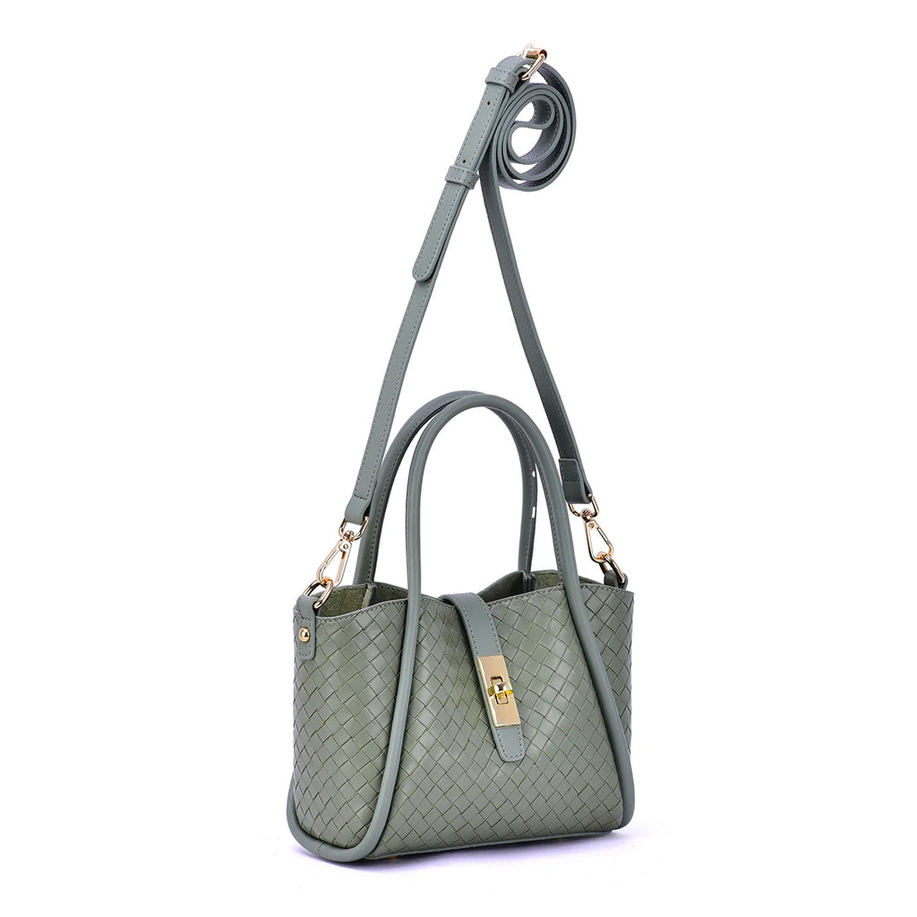 Women's Mellow World, Michelle Woven Embossed Crossbody