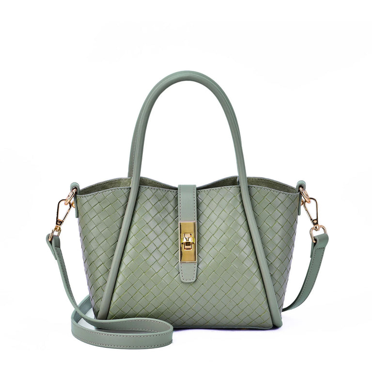 Women's Mellow World, Michelle Woven Embossed Crossbody