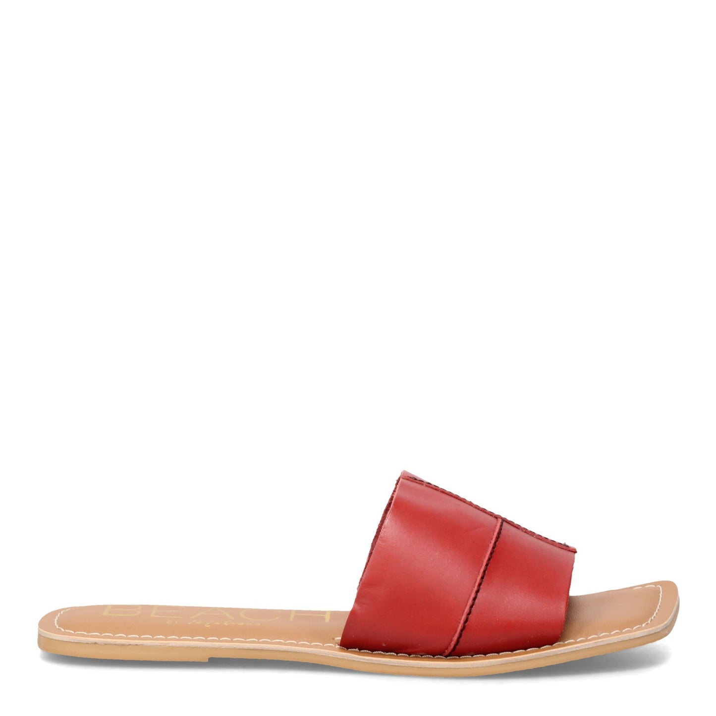 Peltz Shoes  Women's Matisse Heatwave Slide Sandal RED HEATWAVE-RED