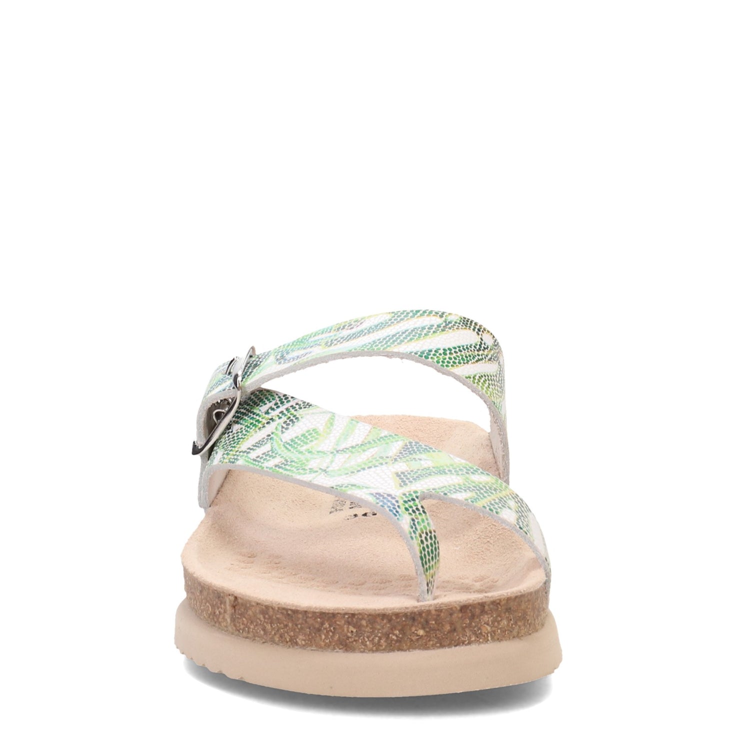 Peltz Shoes  Women's Mephisto Helen Sandal GREEN MULTI HELEN-318