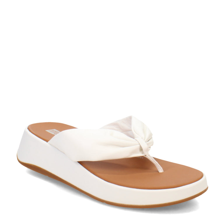 Women's FitFlop, F-Mode Leather-Twist Toe-Post Sandal