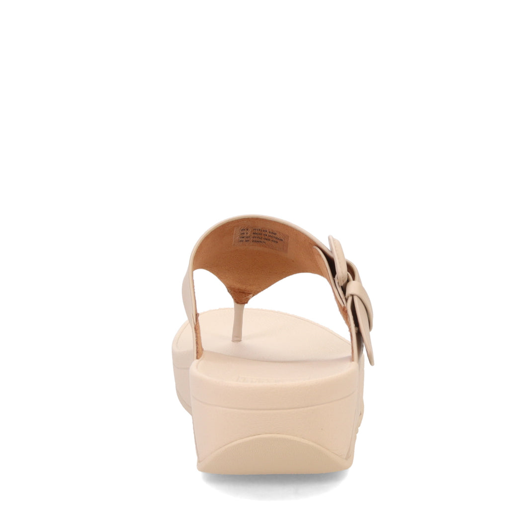 Women's FitFlop, Lulu Covered Buckle Thong Sandal