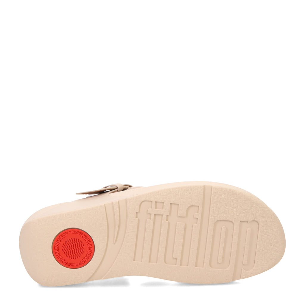 Women's FitFlop, Lulu Covered Buckle Thong Sandal