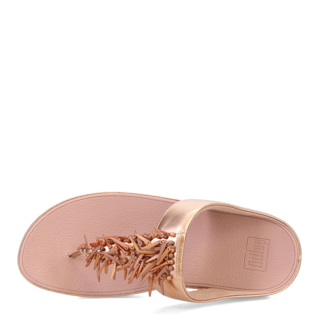 Women's FitFlop, Rumba Beaded Toe-Post Sandal
