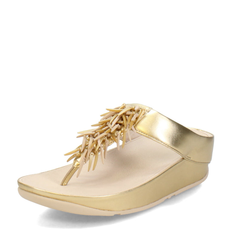 Women's FitFlop, Rumba Beaded Toe-Post Sandal