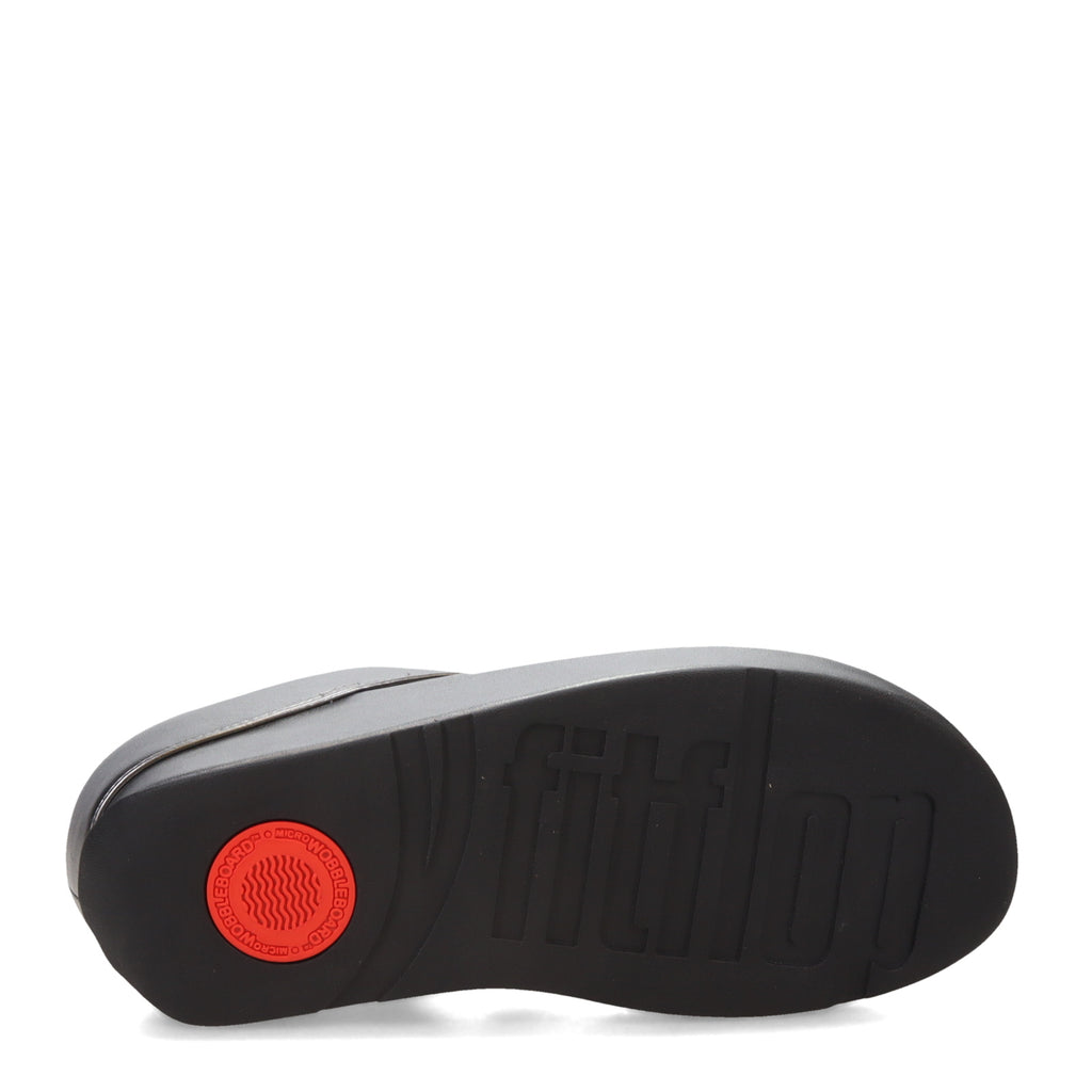 Women's FitFlop, Rumba Beaded Metallic Toe-Post Sandal