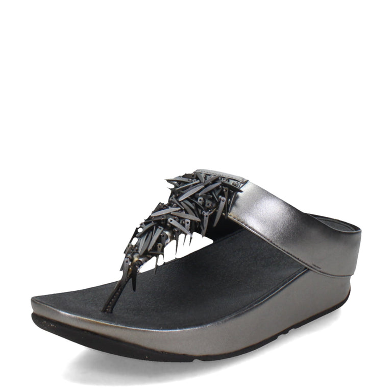 Women's FitFlop, Rumba Beaded Toe-Post Sandal