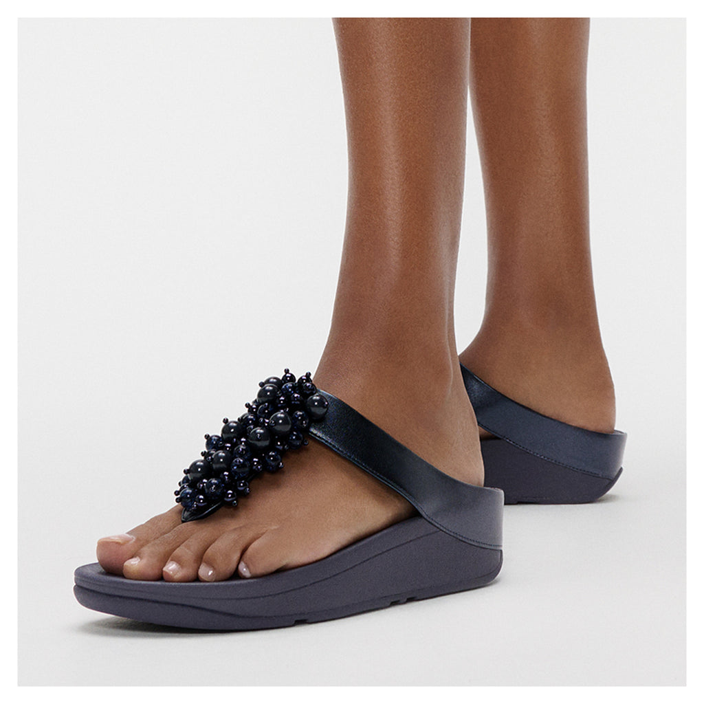 Women's FitFlop, Fino Bauble Toe-Post Sandal