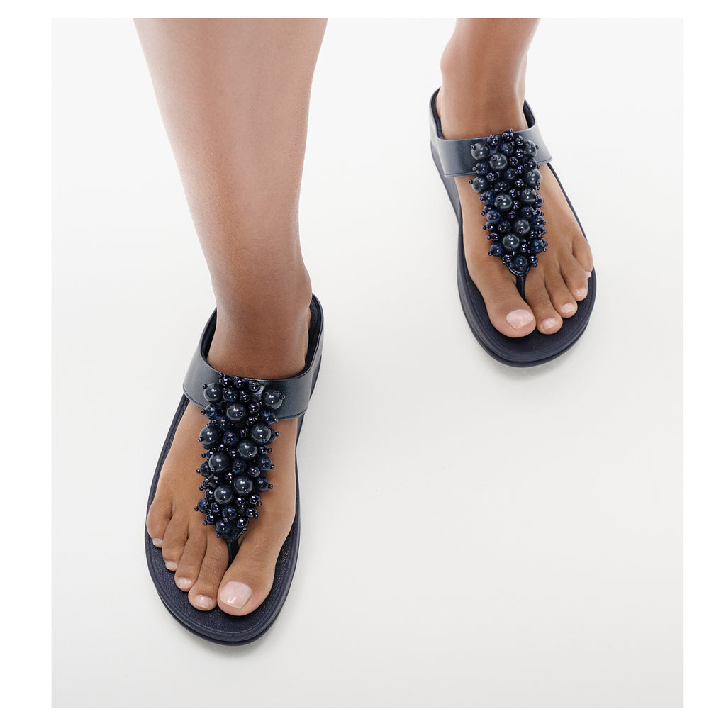 Women's FitFlop, Fino Bauble Toe-Post Sandal