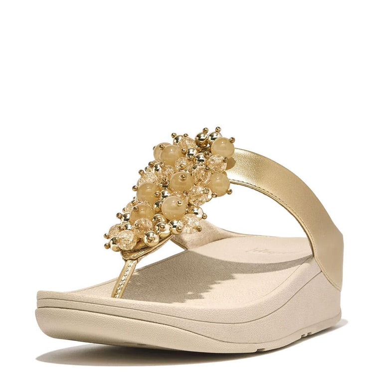 Women's FitFlop, Fino Bauble Toe-Post Sandal
