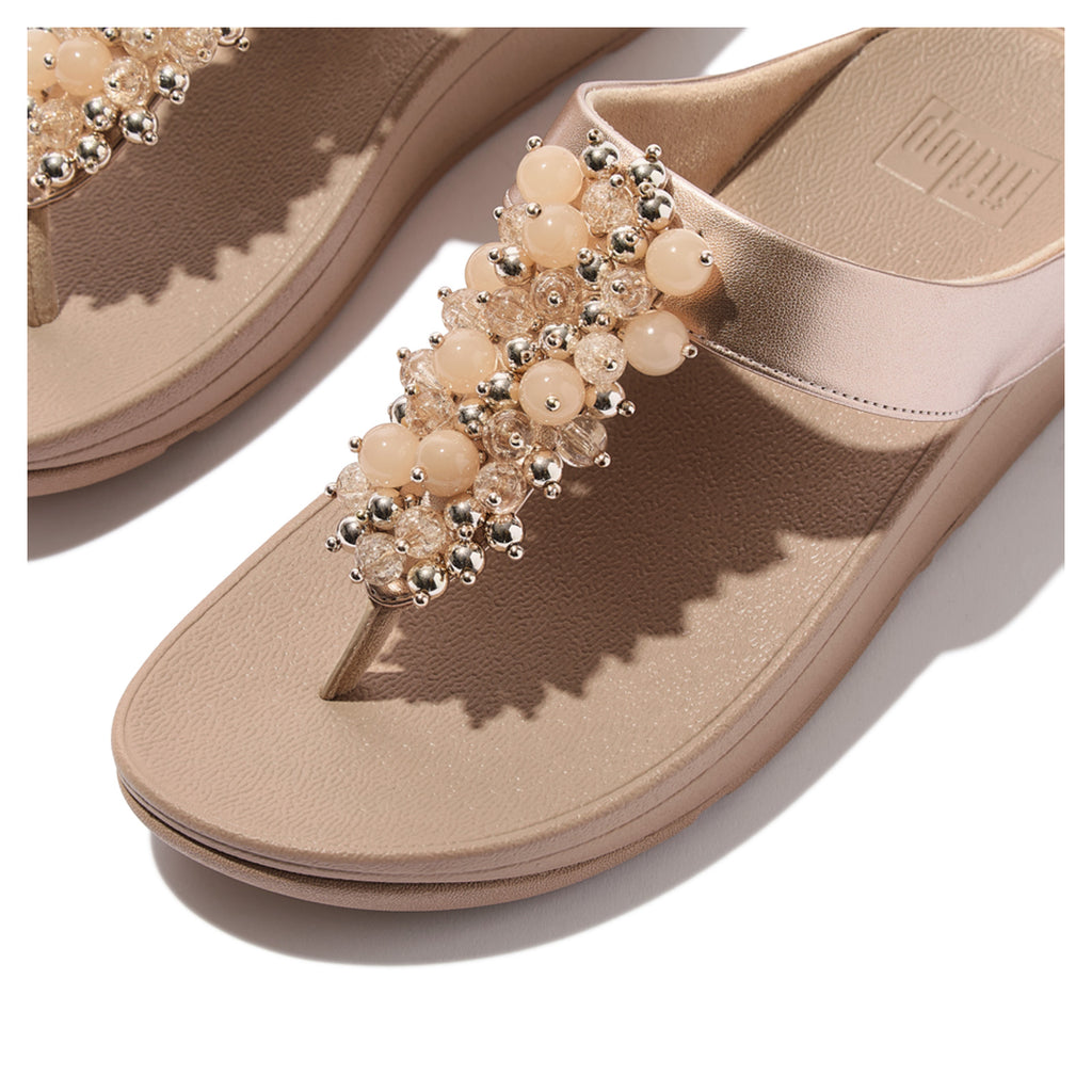 Women's FitFlop, Fino Bauble Toe-Post Sandal