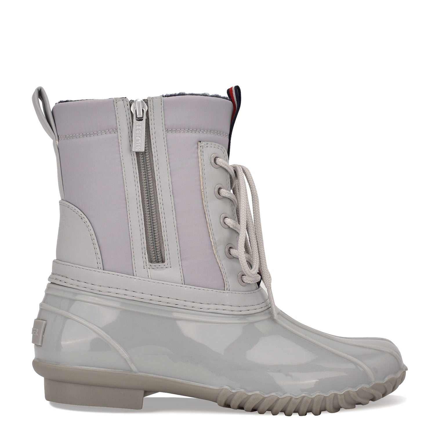 Peltz Shoes  Women's Tommy Hilfiger Hierra Boot GRAY HIERRA-LGR01