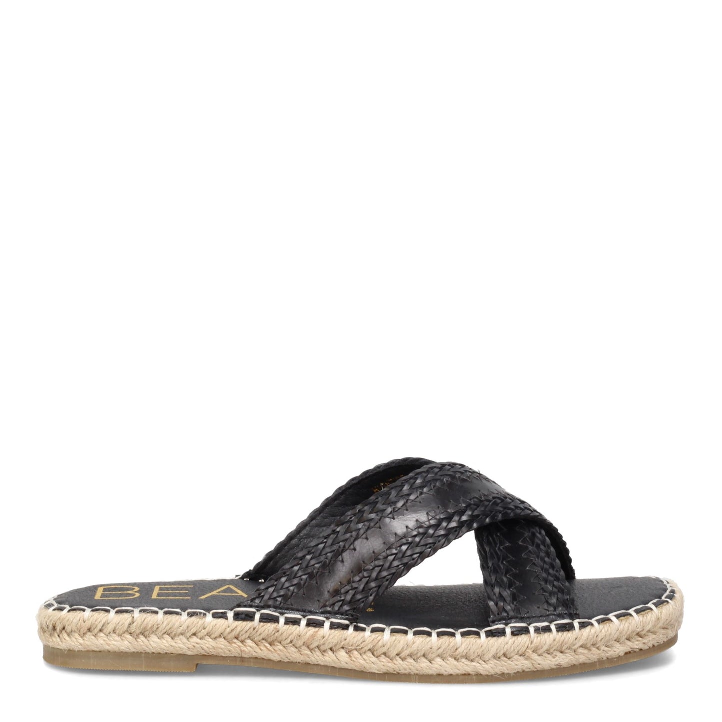 Peltz Shoes  Women's Matisse Hightide Slide Sandal BLACK HIGHTIDE-BLACK