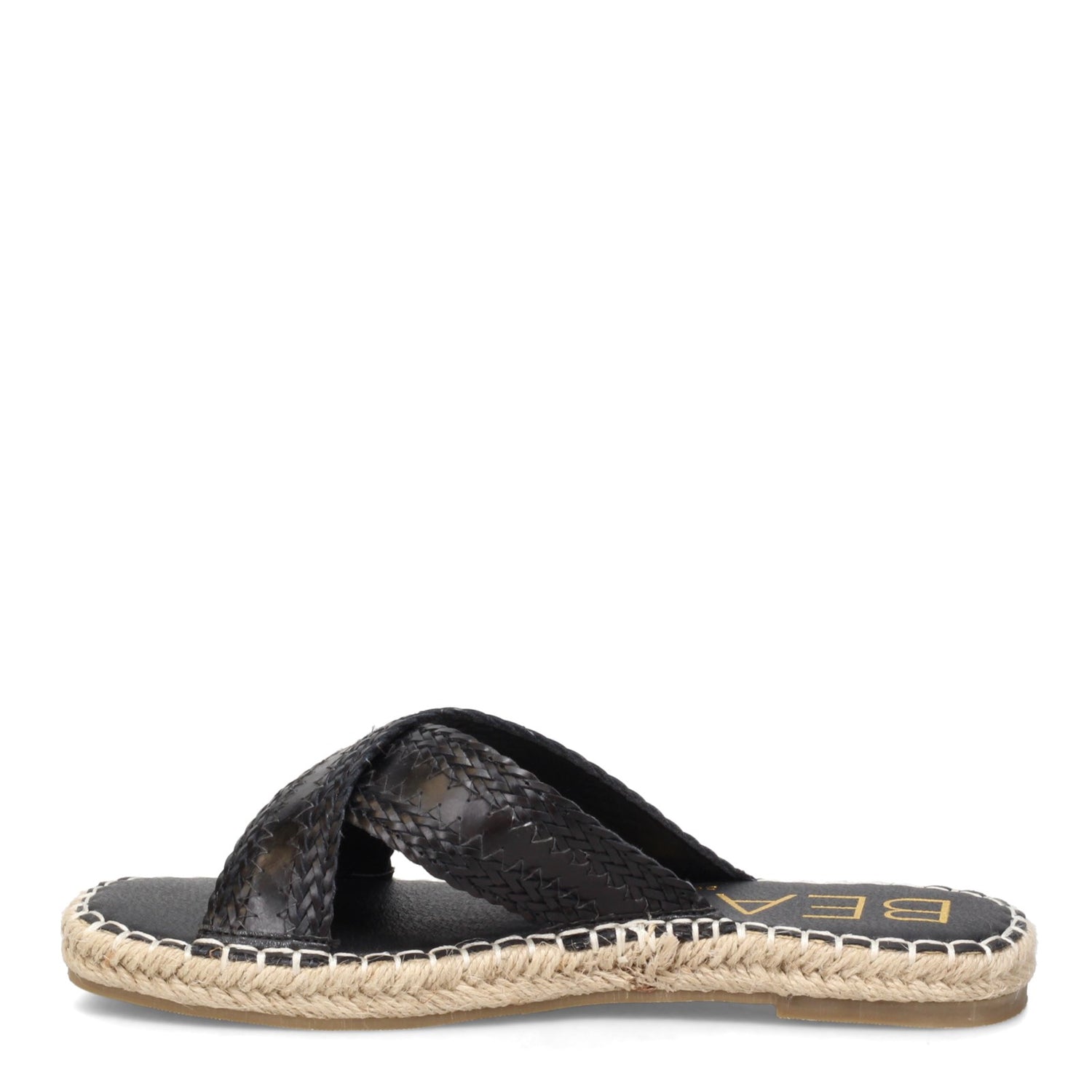 Peltz Shoes  Women's Matisse Hightide Slide Sandal BLACK HIGHTIDE-BLACK