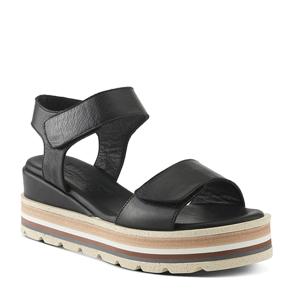 Women's Spring Step Hileman Sandal BLACK HILEMAN-B