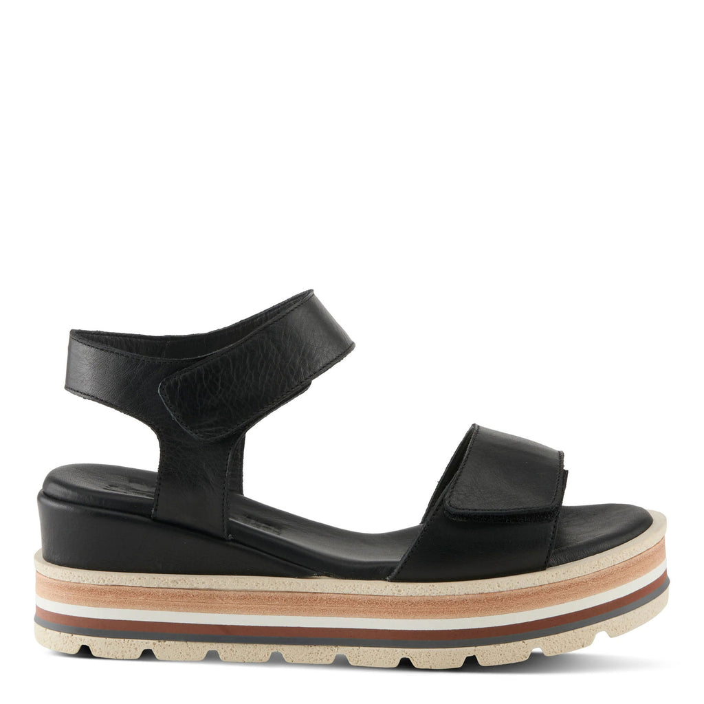 Women's Spring Step Hileman Sandal BLACK HILEMAN-B