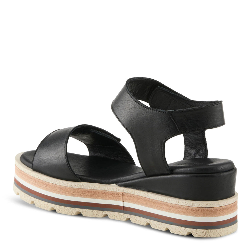 Women's Spring Step Hileman Sandal BLACK HILEMAN-B