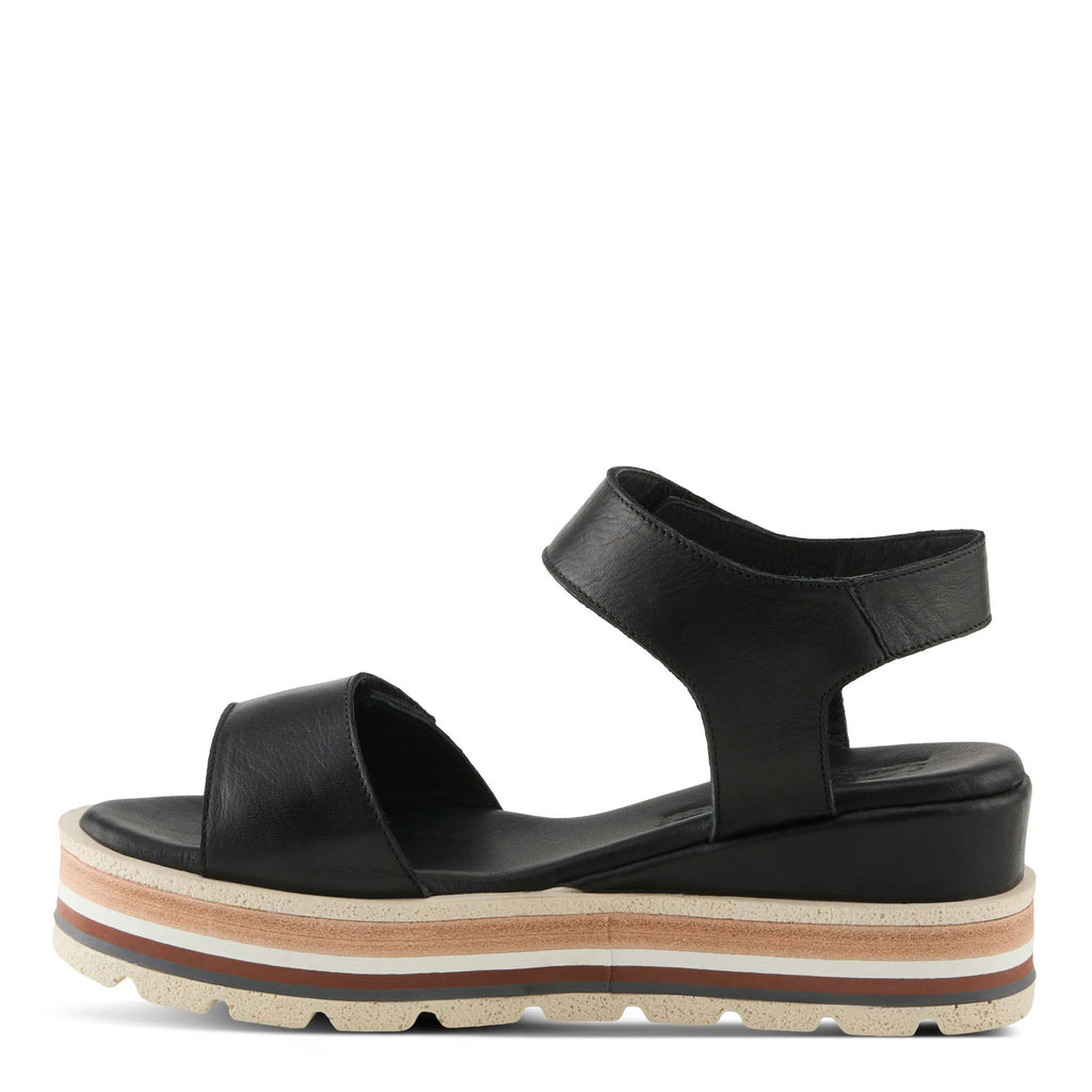 Women's Spring Step Hileman Sandal BLACK HILEMAN-B