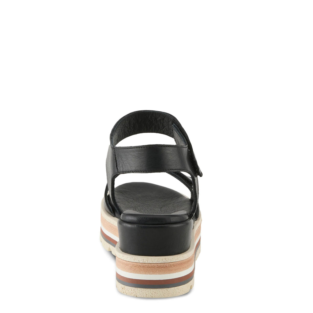Women's Spring Step Hileman Sandal BLACK HILEMAN-B