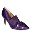 Peltz Shoes  Women's J Renee Hirisha Pump Purple Patent HIRISH-PAPUR