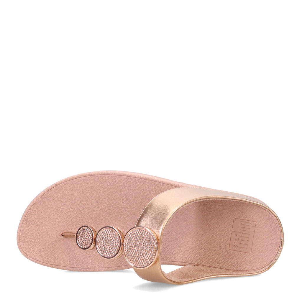 Women's FitFlop, Halo Bead-Circle Toe-Post Sandal