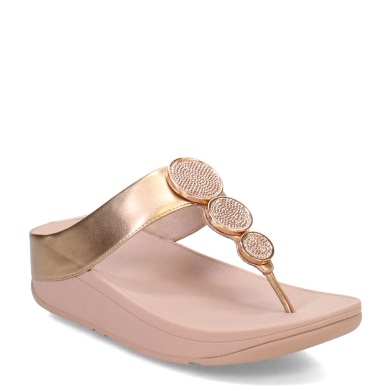 Women's FitFlop, Halo Bead-Circle Toe-Post Sandal
