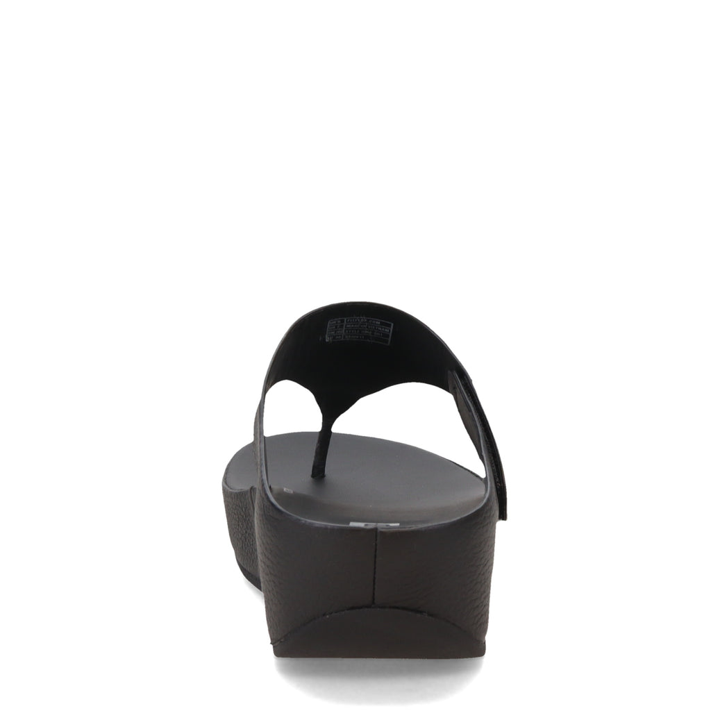 Women's FitFlop Shuv Toe Post Sandal BLACK HM4-001