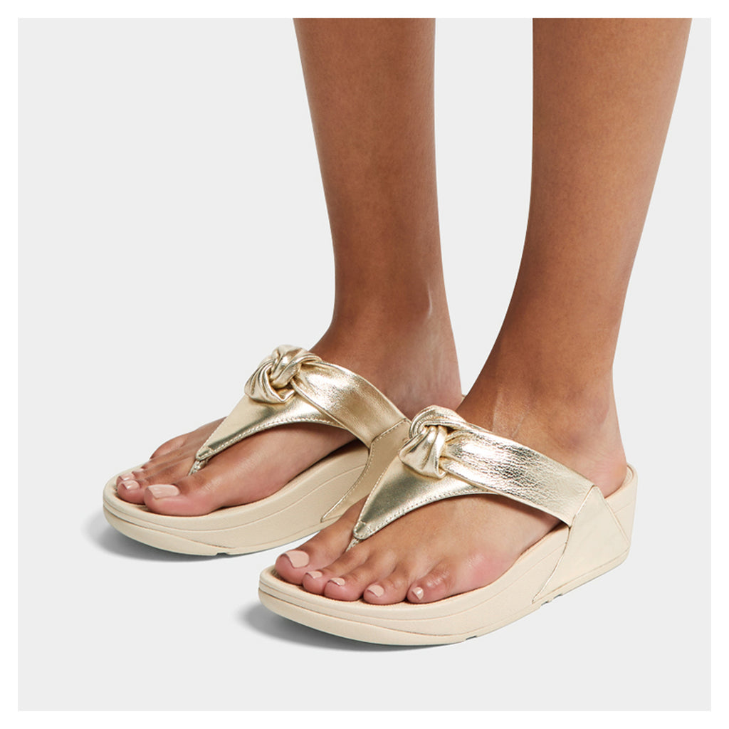 Women's FitFlop, Lulu Padded Knot Thong Sandal