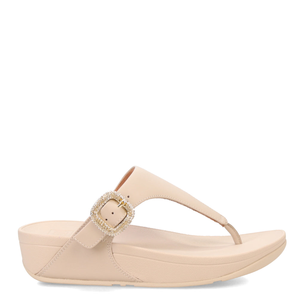 Women's FitFlop, Lulu Crystal Buckle Thong Sandal