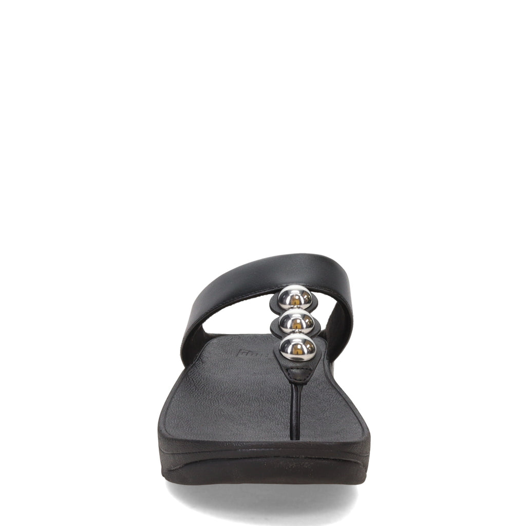 Women's FitFlop, Fino Mirror Dome Toe-Post Sandal