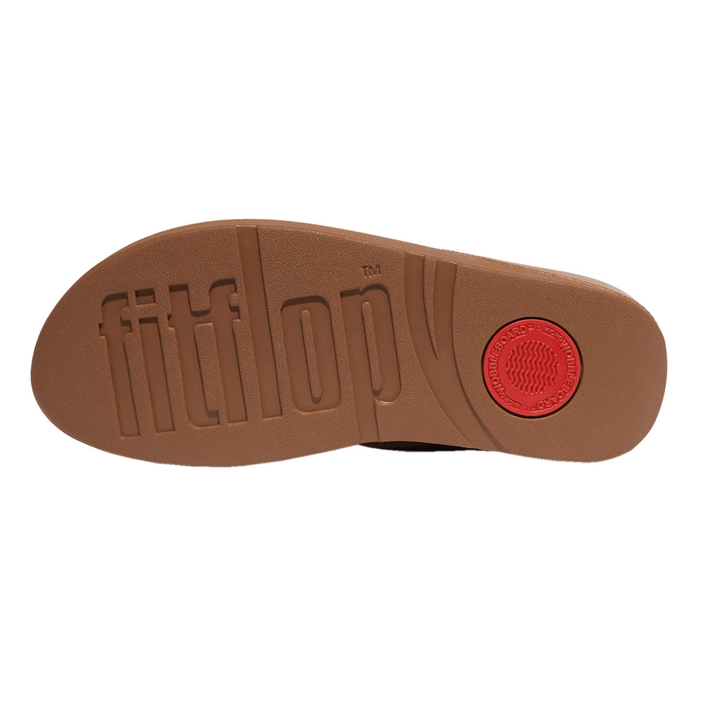 Women's FitFlop, Fino Crystal Chain Toe-Post Sandal