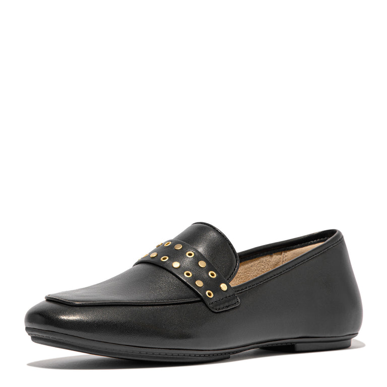 Women's FitFlop, Delicato Stud-and-Eyelet Loafer