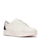Women's FitFlop, Rally Crystal Backtab Leather Sneaker