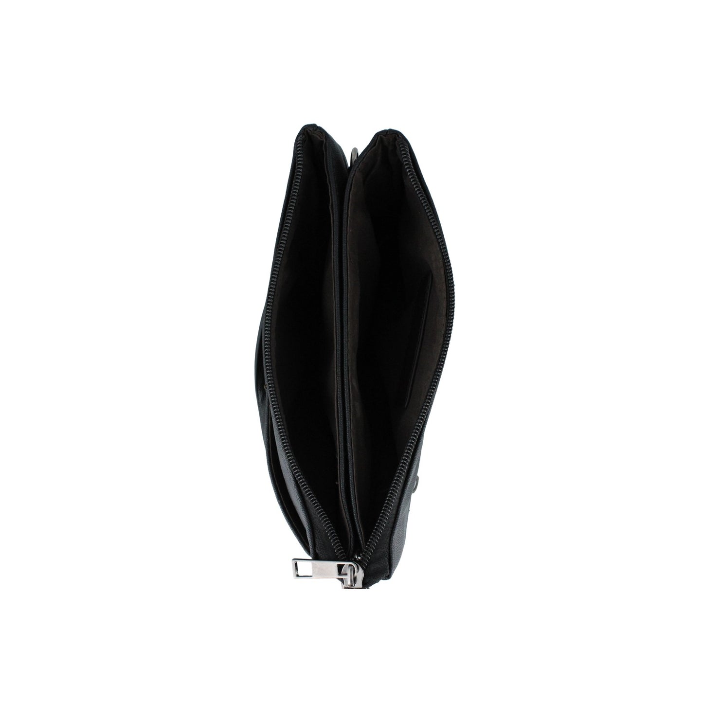 Peltz Shoes  Mellow World Handbags Bowie Crossbody Purse Black HB15213-BLACK