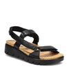 Peltz Shoes  Women's Alegria Henna Sandal Black HEN-601