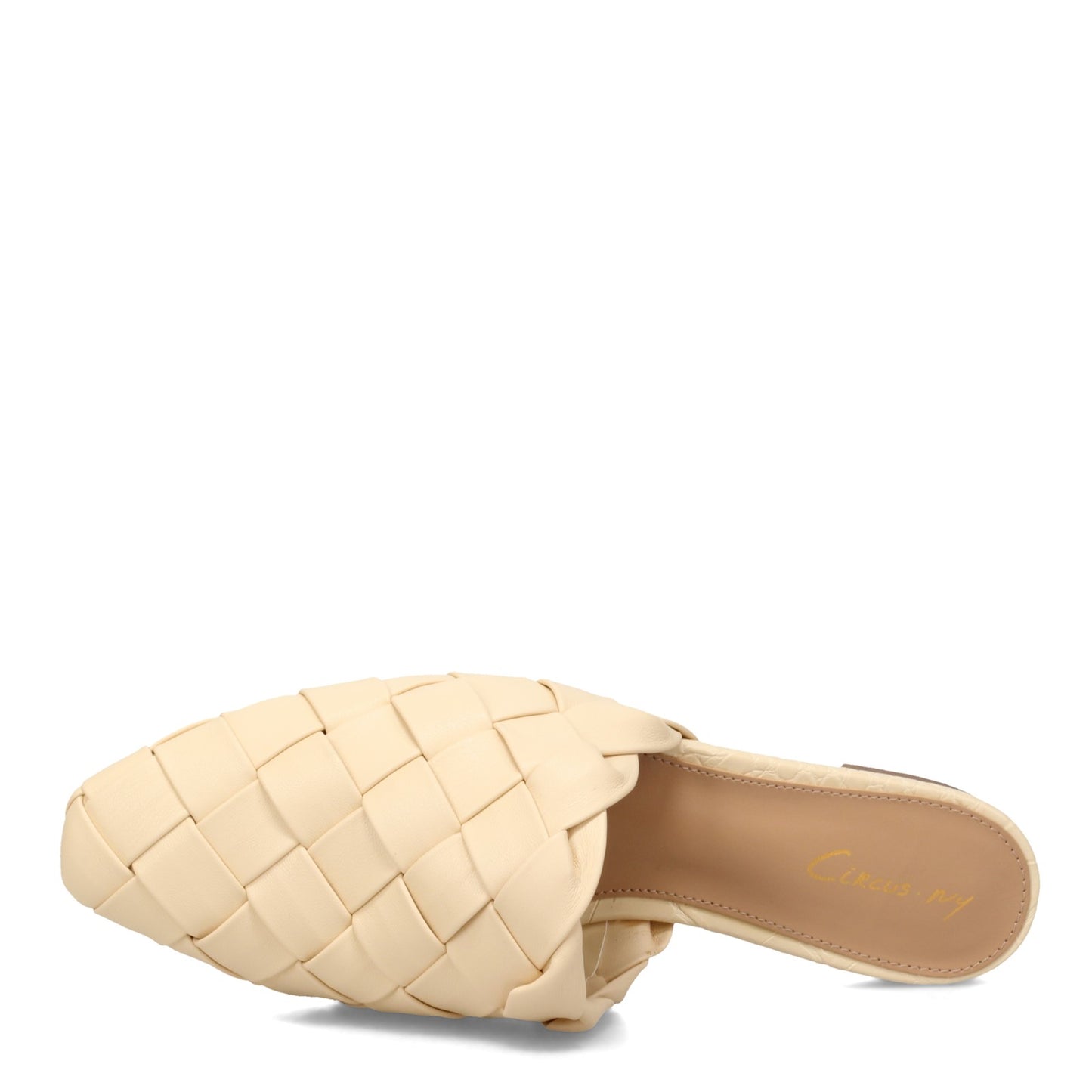 Peltz Shoes  Women's Circus NY Olena Mule EGG SHELL I0018S2900