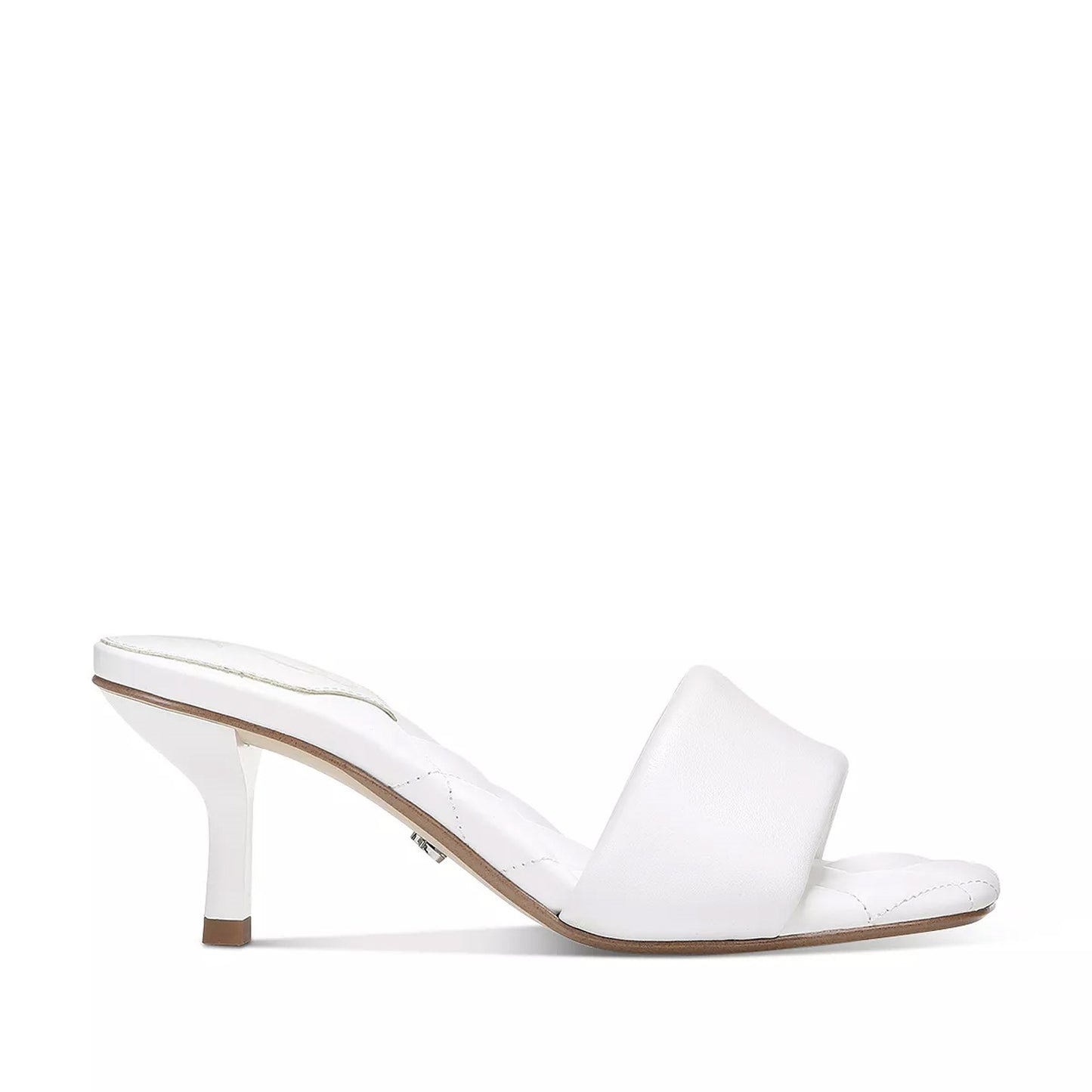Peltz Shoes  Women's Sam Edelman Starla Sandal WHITE I0407L1100